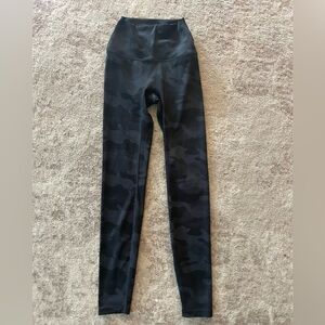 Size 0 lululemon camo align leggings. 25 inch